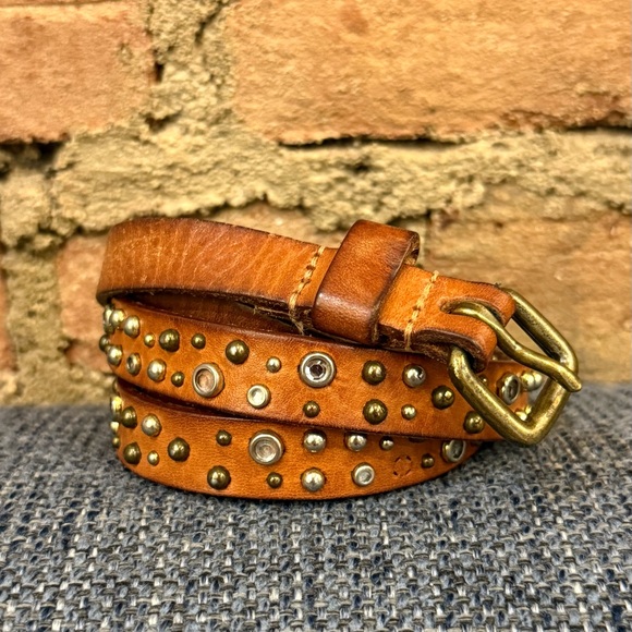 Madewell Accessories - Madewell Rhinestone Belt | Medium Leather Belt | Size M | Approx. 39”